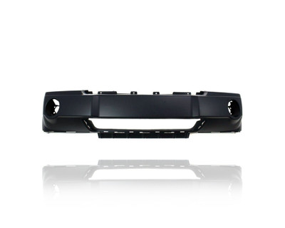 Bumper Cover - Compatible/Replacement for '05-07 Jeep Grand Cherokee Overland-Only - Front, Primed With Chrome Insert Hole - 5159124AA Bumper Cover - Compatible/Replacement for '05-07 Jeep Grand Cherokee Overland-Only - Front, Primed With Chrome Insert Hole - 5159124AA
