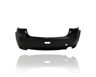 Bumper Cover - Compatible/Replacement for '13-15 Mitsubishi Outlander Sport/RVR - Rear, Primed - 6410C587 Bumper Cover - Compatible/Replacement for '13-15 Mitsubishi Outlander Sport/RVR - Rear, Primed - 6410C587