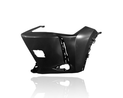 Bumper Cover - Compatible/Replacement for '19-23 Lexus UX200/250h/300e Base - Front Left, Primed Without Sensor/Headlight Washer Hole - 5211376900 Bumper Cover - Compatible/Replacement for '19-23 Lexus UX200/250h/300e Base - Front Left, Primed Without Sensor/Headlight Washer Hole - 5211376900