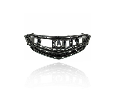 Grille - Compatible/Replacement for '15-17 Acura TLX - Main Black Frame - 75111TZ3A01 CAPA Grille - Compatible/Replacement for '15-17 Acura TLX - Main Black Frame - 75111TZ3A01 CAPA