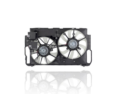 Dual Radiator and Condenser Fan Assembly - 624500 Compatible/Replacement for '15-21 Lexus NX200t/300 4Cy/2.0T - With Fan Control Module - 1671136210 Dual Radiator and Condenser Fan Assembly - 624500 Compatible/Replacement for '15-21 Lexus NX200t/300 4Cy/2.0T - With Fan Control Module - 1671136210