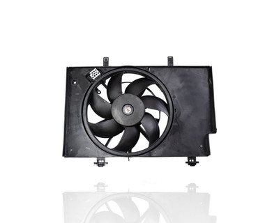 Engine Cooling Fan Assembly - Compatible/Replacement for '14-17 Ford Fiesta Sedan/Hatchback 3Cy/1.0T - C1BZ8C607WF