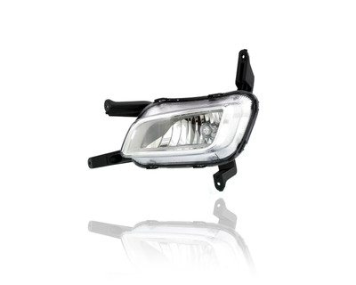 Fog Light Assembly For KI2592135 14-15 Kia Optima Korea/USA-Build - Left Hand - Driver, Bulb-Type, NSF