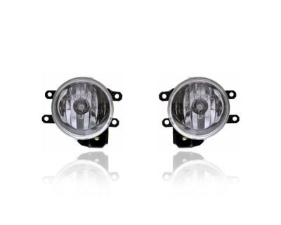 Fog Light Assembly Fit/For TO2593129; TO2592129 14-15 Lexus RX350/RX450H, 14-19 Toyota Highlander/Hybrid, 14-16 Corolla, 16-20 Tacoma, 16-18 RAV4 - Pair Left and Right Set, CAPA