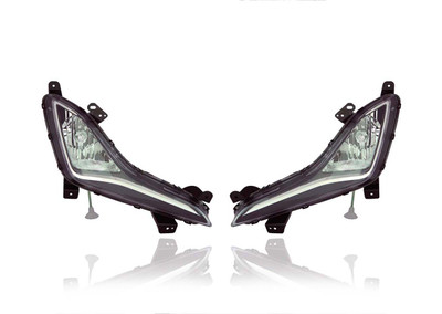 Fog Light Assembly For 922023X210, 922013X210 14-16 Hyundai Elantra Sedan - Pair, Left Driver + Right Passenger Set, NSF Fog Light Assembly For 922023X210, 922013X210 14-16 Hyundai Elantra Sedan - Pair, Left Driver + Right Passenger Set, NSF