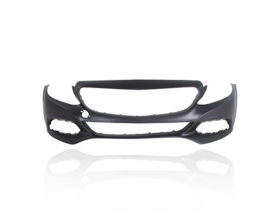 Bumper Cover - Compatible/Replacement for '15-18 Mercedes-Benz C300/350e/400/450 Base - Front, Primed With Camera Hole, Without Sensor Hole, 2058801940659999 Bumper Cover - Compatible/Replacement for '15-18 Mercedes-Benz C300/350e/400/450 Base - Front, Primed With Camera Hole, Without Sensor Hole, 2058801940659999