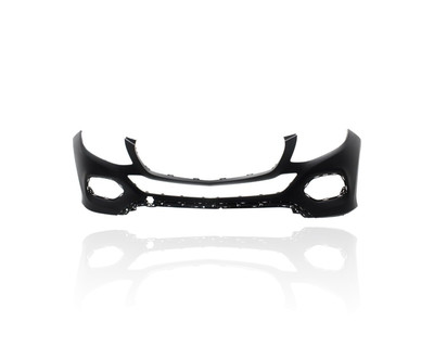 Bumper Cover - Compatible/Replacement for '16-19 Mercedes-Benz GLE300D/350/400/550/550e SUV Base - Front, Primed Without Sensor Hole, 16688591259999