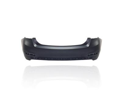 Bumper Cover - Compatible/Replacement for '16-18 BMW 320i/328d Sedan Base - Rear, Primed With Trim Molding Hole, 51127384599 Bumper Cover - Compatible/Replacement for '16-18 BMW 320i/328d Sedan Base - Rear, Primed With Trim Molding Hole, 51127384599