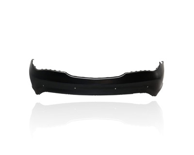 Bumper Cover - Compatible/Replacement for '14-19 Mercedes-Benz CLA250 Base - Rear, Primed With Sensor Hole, Without Side Air Vent Hole, 11788004409999
