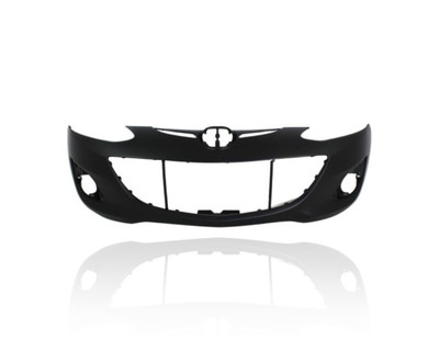 Bumper Cover - Compatible/Replacement for '11-14 Mazda Mazda2 - Front, Primed, DR6150031EBB