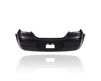 Bumper Cover - Compatible/Replacement for '07-12 Nissan Versa Hatchback-S - Rear, Primed Without Spoiler Hole, HEM22EM30J Bumper Cover - Compatible/Replacement for '07-12 Nissan Versa Hatchback-S - Rear, Primed Without Spoiler Hole, HEM22EM30J