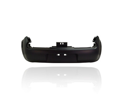 Bumper Cover - Compatible/Replacement for '09-14 Nissan Cube Base/S/SL - Rear, Primed Without Sensor Hole, HEM221FC0H