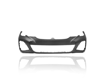 Bumper Cover - Compatible/Replacement for '19-22 BMW 330e/i/m340i Sedan M-Sport - Front, Primed Without Sensor Hole, 51118099900 Bumper Cover - Compatible/Replacement for '19-22 BMW 330e/i/m340i Sedan M-Sport - Front, Primed Without Sensor Hole, 51118099900