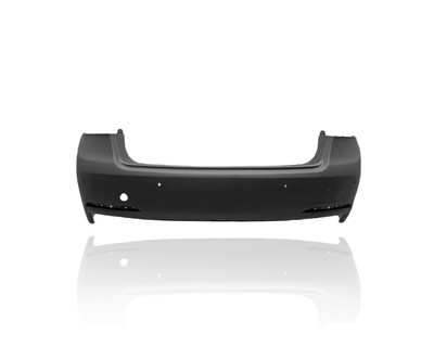 Bumper Cover - Compatible/Replacement for '15-16 Hyundai Genesis Sedan, 17-20 G80 - Rear, Primed With Sensor Hole, 86640B1100, CAPA