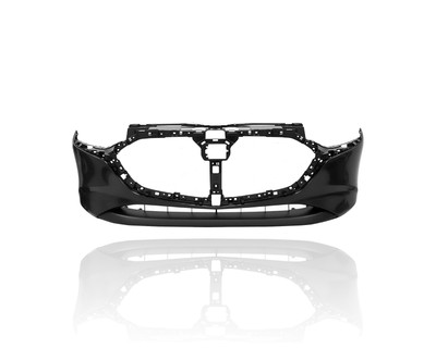 Bumper Cover - Compatible/Replacement for '19-25 Mazda Mazda3 Hatchback - Front, Primed, BCKN50031DBB Bumper Cover - Compatible/Replacement for '19-25 Mazda Mazda3 Hatchback - Front, Primed, BCKN50031DBB