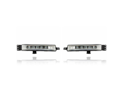 Fog Light Assembly For HO2593142; HO2592142 16-17 Honda Accord-Coupe/Sedan/Hybrid - Pair Left and Right Set, CAPA Fog Light Assembly For HO2593142; HO2592142 16-17 Honda Accord-Coupe/Sedan/Hybrid - Pair Left and Right Set, CAPA