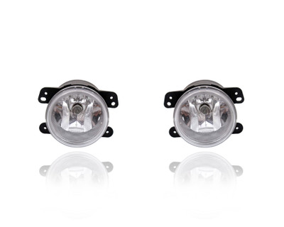 Fog Light Assembly For CH2594103 11-14 Dodge Charger, 10-20 Journey, 11-14 Grand Cherokee, 10-18 Wrangler - Pair, Both Left and Right Universal - NSF Fog Light Assembly For CH2594103 11-14 Dodge Charger, 10-20 Journey, 11-14 Grand Cherokee, 10-18 Wrangler - Pair, Both Left and Right Universal - NSF