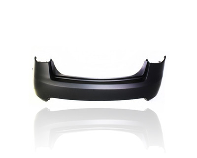 Bumper Cover - Compatible/Replacement for '10-13 Kia Forte Sedan - Rear, Primed, 866111M000, CAPA