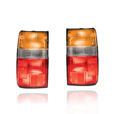 Tail Light Lens For 89-95 Toyota Pickup 2/4WD (Excluding 4Runner) - Pair, Left Driver + Right Passenger Set - 8155189166, 8156189166 Tail Light Lens For 89-95 Toyota Pickup 2/4WD (Excluding 4Runner) - Pair, Left Driver + Right Passenger Set - 8155189166, 8156189166