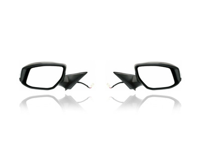 Door Mirror For 963013TH2A; 963023TH2A 13-18 Nissan Altima-Sedan 2.5/3.5L - With Signal, Pair, Both Left Hand Driver + Right Hand Passenger Set, Power, Non-Heated Door Mirror For 963013TH2A; 963023TH2A 13-18 Nissan Altima-Sedan 2.5/3.5L - With Signal, Pair, Both Left Hand Driver + Right Hand Passenger Set, Power, Non-Heated