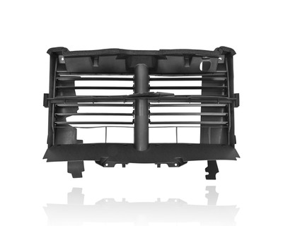 Grille - Compatible/Replacement for '13-24 Ram 1500/Classic 6/8Cy 3.6/4.7/5.7L - Non-Chrome, Front Shutter Air Intake, 68302660AB