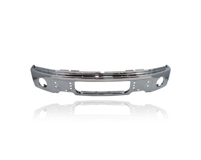 Bumper Face Bar - Compatible/Replacement for '09-14 Ford F-150 XL/XLT/Lariat/King Ranch - Front, Chrome With Fog Lamp Hole, 9L3Z17757B Bumper Face Bar - Compatible/Replacement for '09-14 Ford F-150 XL/XLT/Lariat/King Ranch - Front, Chrome With Fog Lamp Hole, 9L3Z17757B