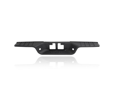 Bumper Step Pad - Compatible/Replacement for '07-13 Toyota Tundra Base/SR5/Limited/Platinum - Rear Facebar, Textured With License Plate Hole, 520570C030, CAPA Bumper Step Pad - Compatible/Replacement for '07-13 Toyota Tundra Base/SR5/Limited/Platinum - Rear Facebar, Textured With License Plate Hole, 520570C030, CAPA