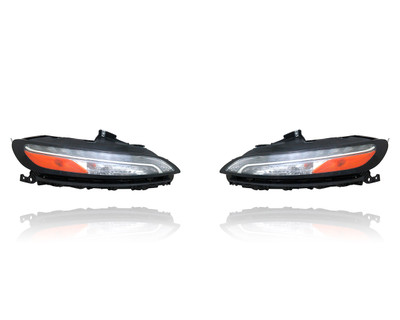Turn Signal Light Assembly For CH2531104; CH2530104 14-18 Jeep Cherokee - Daytime Running/Park/Signal/Side Marker Lamp, Pair Left and Right, NSF Turn Signal Light Assembly For CH2531104; CH2530104 14-18 Jeep Cherokee - Daytime Running/Park/Signal/Side Marker Lamp, Pair Left and Right, NSF