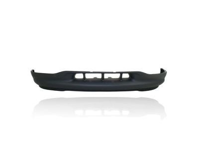 Valance Panel - Compatible/Replacement for '99-03 F-150/250 Light Duty 2WD - Front Bumper Lower, Textured Black Without Tow Hook/Fog Lamp Hole, XL3Z17626AA