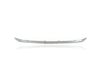 Bumper Molding - Compatible/Replacement for '16-17 Honda Accord Sedan - Front Lower Garnish, Chrome, 71151T2FA51, CAPA
