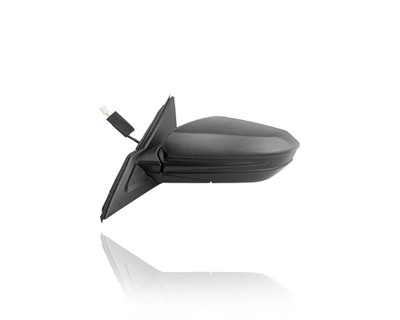 Door Mirror For 16-20 Honda Civic Sedan/Coupe-LX - Electric, Non-Heated, Without Side View Camera, With Cover, Black - NSF-Registered Part - Left Hand - Driver - 76258TBAA02ZA