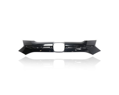 Grille Molding - Compatible/Replacement for '16-18 Honda HR-V - Main Upper Center, Glossy Black, 71122T7A000
