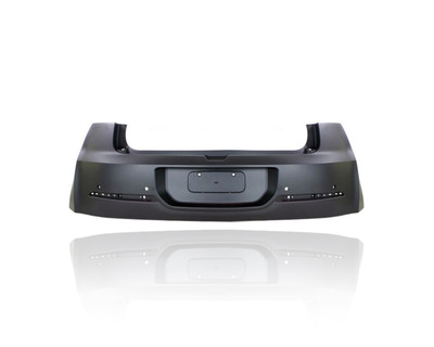 Bumper Cover - Compatible/Replacement for '11-15 Chevrolet Volt - Rear With Camera Hole, Primed, 23174756, CAPA