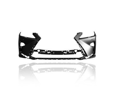 Bumper Cover - Compatible/Replacement for '16-19 Lexus RX350/450H/L (Japan Built) - Front Primed With Sensor/Washer Hole, 521194D938
