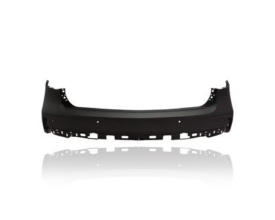 Bumper Cover - Compatible/Replacement for '17-20 Acura MDX/Hybrid - Rear Primed With Sensor Hole, 04715TYSA10ZZ