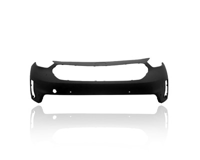 Bumper Cover - Compatible/Replacement for '17-19 Kia Niro/Plug-In Expremium/Touring/S - Front, Primed With Sensor Hole, 86511G5010