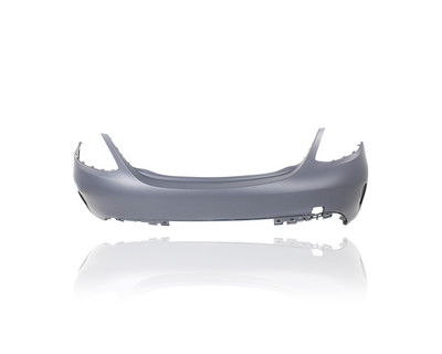 Bumper Cover - Compatible/Replacement for '15-18 Mercedes-Benz C300/400/43/63 Sedan AMG - Rear, Primed Without Sensor Hole, 20588559389999, CAPA