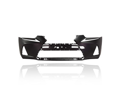 Bumper Cover - Compatible/Replacement for '18-20 Lexus IS300/350 Base - Front Primed Without Sensor Hole, 521195E950, CAPA