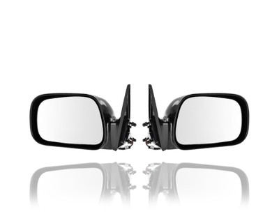 Door Mirror For 8791033500C0; 8794033460C0 02-06 Toyota Camry USA/Japan-Build - Non-Heated, Power, Pair, Both Left Hand Driver + Right Hand Passenger Set, Black Door Mirror For 8791033500C0; 8794033460C0 02-06 Toyota Camry USA/Japan-Build - Non-Heated, Power, Pair, Both Left Hand Driver + Right Hand Passenger Set, Black
