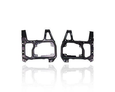 Bumper Cover Bracket - Compatible/Replacement for '19-22 RAM 2500/3500 - Front Inner Mounting, Pair Left Driver + Right Passenger Set - Steel, 68449226AA