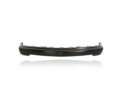 Bumper Face Bar - Compatible/Replacement for '98-04 Chevrolet S10/Blazer - Front, Black Without Strip Molding Hole, 15007660
