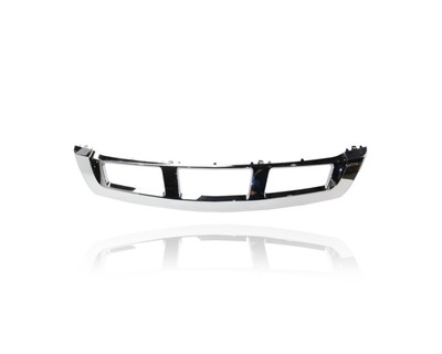 Bumper Molding - Compatible/Replacement for '13-16 Mercedes-Benz GL350/450/550 Base - Front Lower, Chrome, 1668852825, CAPA