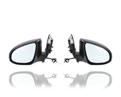 Door Mirror For 8791002F80C0; 8794002F20C0 14-17 Toyota Corolla - Pair, Both Left Hand Driver + Right Hand Passenger Set, Power, Non-Heated, Without Signal-Lamp, Paint-to-Match (Unpainted) Door Mirror For 8791002F80C0; 8794002F20C0 14-17 Toyota Corolla - Pair, Both Left Hand Driver + Right Hand Passenger Set, Power, Non-Heated, Without Signal-Lamp, Paint-to-Match (Unpainted)