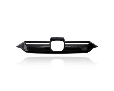 Grille Molding - Compatible/Replacement for '20-22 Honda CR-V/Hybrid - Center, Black, 71122TLAA60, CAPA