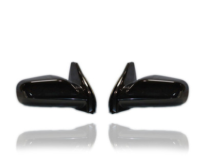 Door Mirror For 8791002400; 8794002400 03-08 Toyota Matrix - Pair, Both Left Hand Driver + Right Hand Passenger Set, Manual