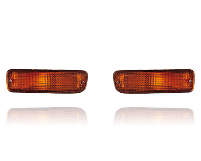 Turn Signal Light Assembly For TO2531119; TO2530119 95-97 Toyota Tacoma Pickup 2WD (Exclude Prerunner) - Pair Left and Right Set Turn Signal Light Assembly For TO2531119; TO2530119 95-97 Toyota Tacoma Pickup 2WD (Exclude Prerunner) - Pair Left and Right Set