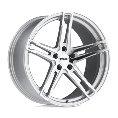 Mechanica - Flow Formed Aluminum, Silver With Mirror Cut Face, 20X9, 5X120, 15mm, 195338059087