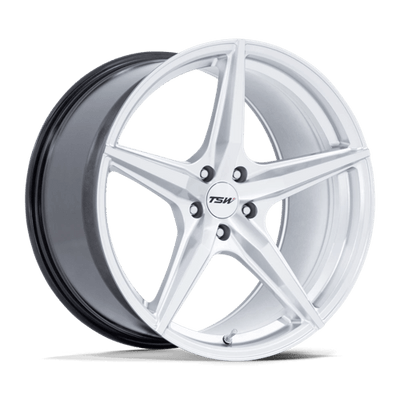 Esprit - Flow Formed Aluminum, Hyper Silver With Machined Face, 18X9.5, 5X4.5, 25mm, 194933399598