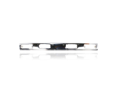 Bumper Face Bar - Compatible/Replacement for '83-86 Nissan/Datsun 720 Pickup 4WD - Black, Front, 6202310W02