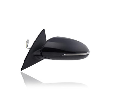 Door Mirror For 87610D5030 16-18 Kia Optima - Left Hand Driver, Power, Heated, With Folding & Signal, Without Memory & Blind Spot, Paint-to-Match (Unpainted)